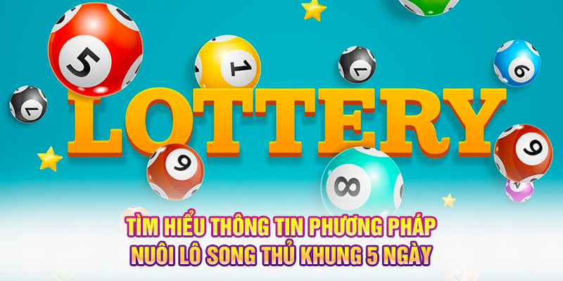 Tìm hiểu thông tin phương pháp nuôi lô song thủ khung 5 ngày