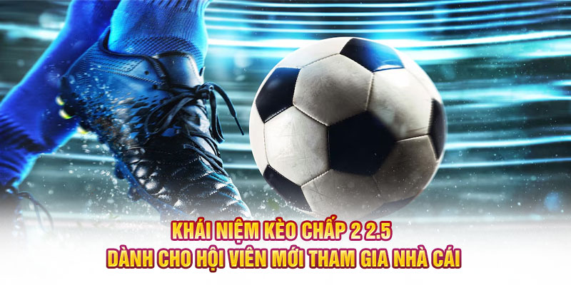 Khái niệm kèo chấp 2 2.5 dành cho hội viên mới tham gia nhà cái