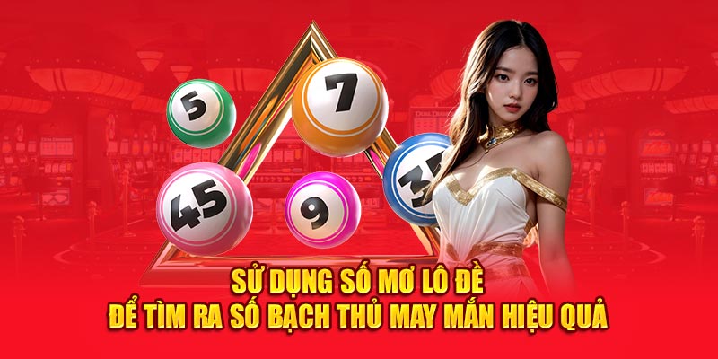 Sử dụng số mơ lô đề đề tìm ra số bạch thủ may mắn hiệu quả