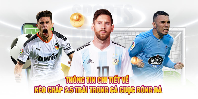 Thông tin chi tiết về kèo chấp 2.5 trái trong cá cược bóng đá